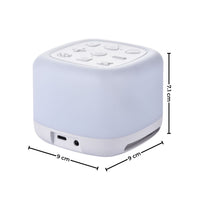 GOMINIMO White Noise Machine with Night Light and 40 Soothing Sounds for Sleeping (White)