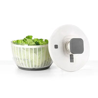 GOMINIMO Multifunctional 6L Grips Press Salad Spinner (White)