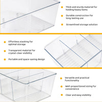 GOMINIMO 2 Pack Storage Bin with Divider GO-STB-103-HLT