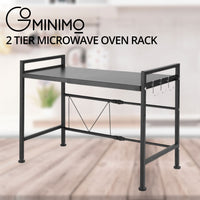 GOMINIMO Microwave Oven Rack 2 Tier