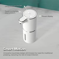 GOMINIMO Automatic Liquid Soap Dispenser with Adjustable Liquid(white)GO-ASD-102-YIF