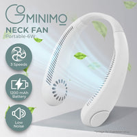 GOMINIMO Neck Fan (White)