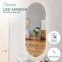 GOMINIMO LED Mirror 1000mm Oval