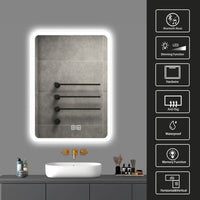 GOMINIMO LED MIrror 800mm Rectangle