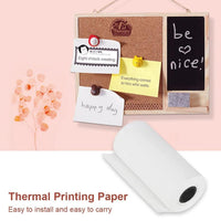 GOMINIMO 5 Rolls for Kids Instant Print Camera Refill Print Paper (White) GO-IPC-104-YMS