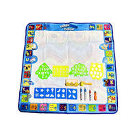 GOMINIMO Kids Water Paint Mat with Alphabet and Animals Design (1m x 1m) GO-WPM-100-SG