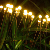 NOVEDEN 3 Pieces Solar Powered Firefly Lights (Warm) NE-SL-108-ZL