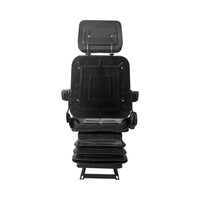 RYNOMATE Universal Tractor Seat with Easy Seat Adjustment (Black) RNM-TS-101-YF