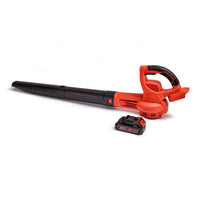 RYNOMATE 21V Cordless Leaf Blower with Lithium Battery and Charger Kit (Red and Black) RNM-LB-100-RTT
