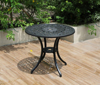 Remy Aluminium Table Black