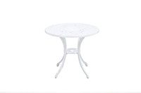 Remy Aluminium Table White