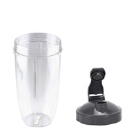 For Nutribullet Tall Large Big Cup 24Oz + Fliptop Lid - For Nutri 600 and 900