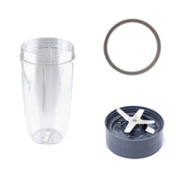 For Nutribullet Extractor Blade + Tall Cup + Grey Seal - 900 and 600 Models