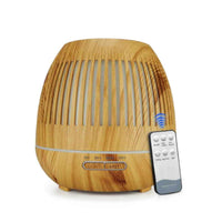 Essential Oil Aroma Diffuser and Remote - 300ml Hollow Ultrasonic Air Humidifier
