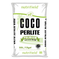 50L Coco Perlite Premium Nutrifield 70% Coir 30% Hydroponic Plant Growing Medium