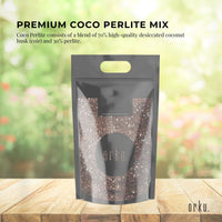 20L Premium Coco Perlite Mix - 70% Coir Husk 30% Hydroponic Plant Growing Medium