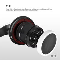 Full Body Vibration Handheld Massager - 4 Massage Heads Neck Shoulders Back Legs