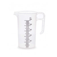 500ml Measuring Jug Heavy Duty Clear Plastic Propylene BPA 5 Food Grade Pro-Jug