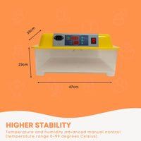 Electric 24 Egg Incubator + Accessories Hatching Eggs Chicken Quail Duck