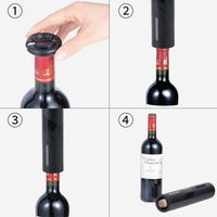 Electric Wine Bottle Opener Tool Automatic - Cordless Corkscrew - Foil Cutter