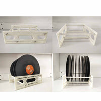Alloy Vinyl Record Cleaning Stand Drying Rack For Ultrasonic Cleaner Disc Bracket