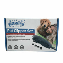 Pet Hair Clippers Set - Dog Cat Grooming Trimmer Electric Shaver Groomer Kit