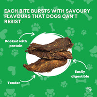 400g Dog Treat Chicken Breast Jerky - Dehydrated Australian Healthy Puppy Chew