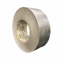Reinforced Aluminium Foil Tape 45mm x 50m - Silver Waterproof Heat Resistant