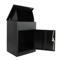 Parcel Delivery Drop Box Mailbox - Secure Home Package Post Locker 44x35x58cm