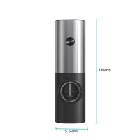 Electric Salt and Pepper Grinder - 70ml One Press Battery Operated Shaker Mill