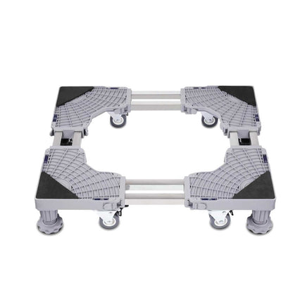 Tooleroo Adjustable Appliance Base Stand for Washing Machine with Locking Wheels