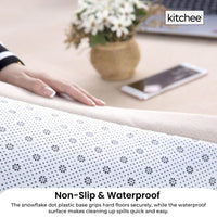 Kitchee Kids Foam Floor Play Mat 150x200cm – Padded Thick Soft Tatami Style Cream