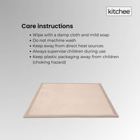 Kitchee Kids Foam Floor Play Mat 150x200cm – Padded Thick Soft Tatami Style Cream