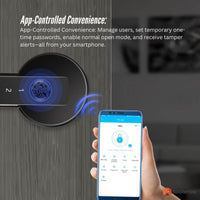 Tooleroo Digital Smart Door Lock Handle - 5in1 Keypad Home Entry Security System