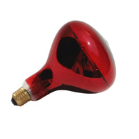 Tooleroo 275W Infrared Heat Lamp Bulb - Red Edison Screw Therapy Light YC-868B