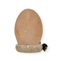 USB Colour Changing Egg Shape Himalayan Pink Salt Lamp Color Change LED Light