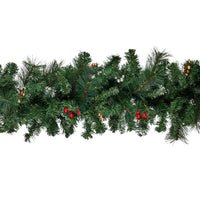 Christabelle 3.05m Christmas Garland with Berries Pine Tree Decoration Ornament