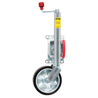 ALKO 8-inch Swing Up Jockey Wheel with Large Swivel Bracket