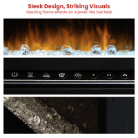 Dimplex PRISM Wall Mounted Electric Fireplace - 34-inches