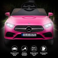 Kahuna Mercedes Benz CLS 350 Kids Electric Ride On Car with Remote Control - Pink