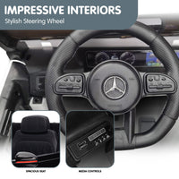Kahuna Mercedes Benz AMG G63 Licensed Kids Ride On Electric Car Remote Control - Black