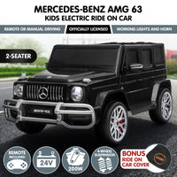 Kahuna Mercedes Benz AMG G63 Kids Electric Two Seater Ride On Car with Remote Control