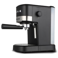 Pronti CM-850D Coffee Machine 20 Bar Espresso Maker with Milk Frother and 1.25L Tank