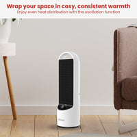 Dimplex 2kW Personal DC Ceramic Heater in Black and White