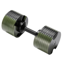 Powertrain Eon Dial-Up 36KG Adjustable Dumbbell - Green