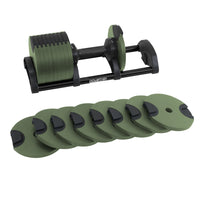 Powertrain Eon Dial-Up 36KG Adjustable Dumbbell - Green