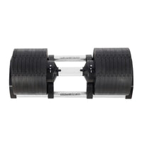 Powertrain Eon 45kg Adjustable Dumbbell Home Gym 9 Strength Training Safety Lock System For Building & Fitness Workouts
