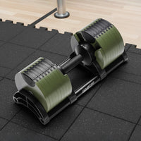 Powertrain Eon Dial-Up 45KG Adjustable Dumbbell - Green