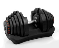 Powertrain 2 x 40kg Powertrain Adjustable Dumbbells Home Gym Set