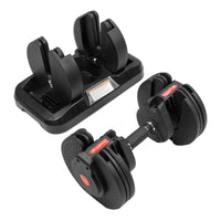 Powertrain Gen2 Adjustable Dumbbell Set With Pro Stand- 2 X 20kg (40kg)